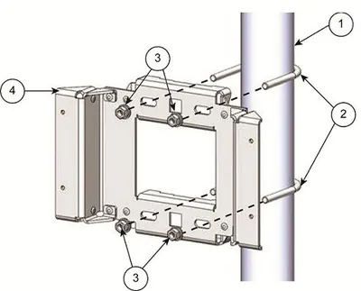 Cisco AIR-ACCDMK3700 Wireless Access Point Mounting Bracket