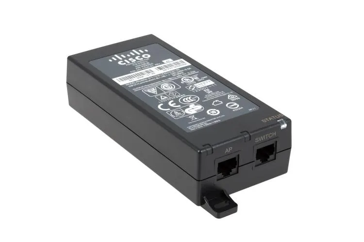 Cisco AIR-PWRINJ-1000AF AIRESPACE Power Injector 802.3AF For 1000 Series External Spare