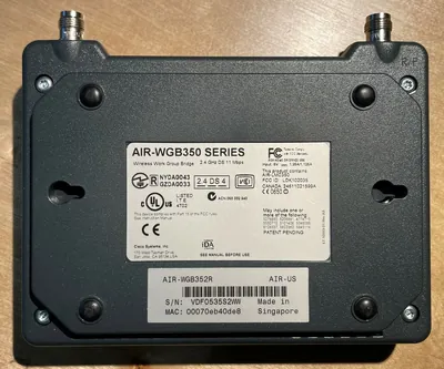 AIR-SSB350-E-K9 - Cisco Aironet 350 Series Wireless Bridge