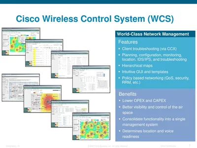 AIR-WCS-WLB-SITE - Cisco Wireless Control System Base Site License Unlimited Access Point(s) Standard License PC