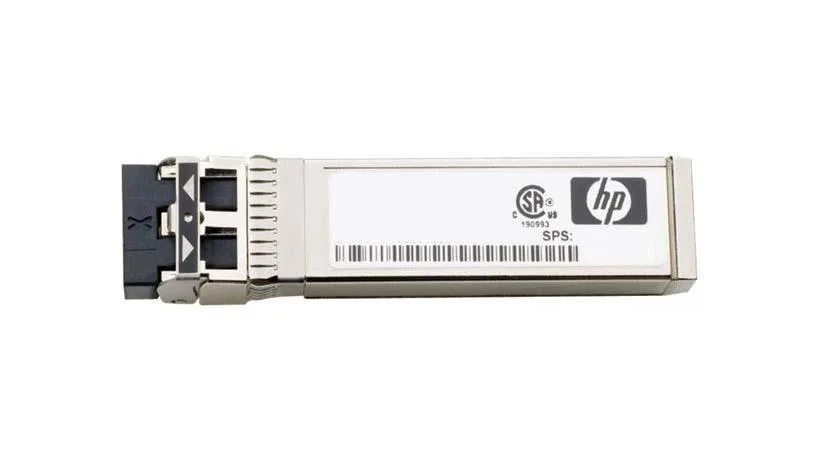 AJ906AS - HP 8Gbps Short Wave Multi-mode Fiber Channel 150m 850nm Duplex LC Connector SFP+ Transceiver Module