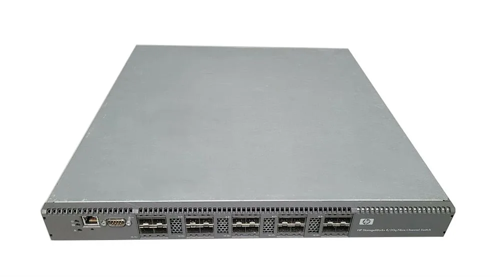 HP AK242A#ABA StorageWorks 8/20Q 16-Ports Active Fiber Channel Rackmountable Switch