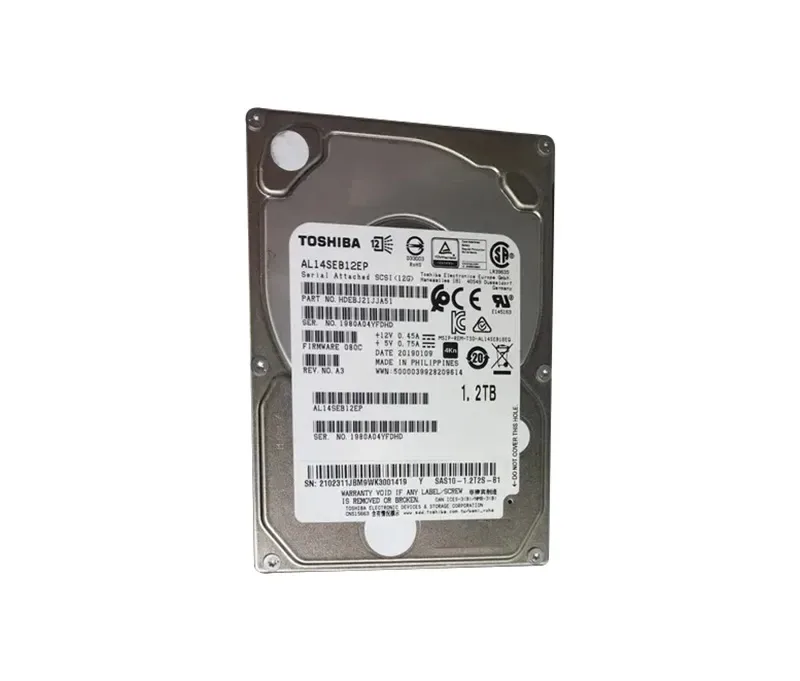AL14SEB12EP - Toshiba Enterprise Performance 1.2TB 10000RPM SAS 12Gb/s 128MB Cache (4Kn) 2.5-inch Hard Drive