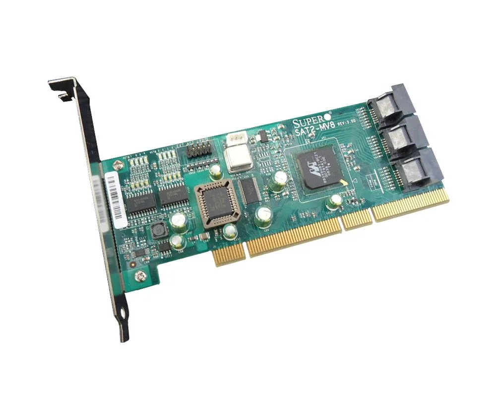 AOC-SAT2-MV8-LP - SuperMicro Aoc-Sat2-Mv8 8-Port Sata Ii Low Profile Controller Card