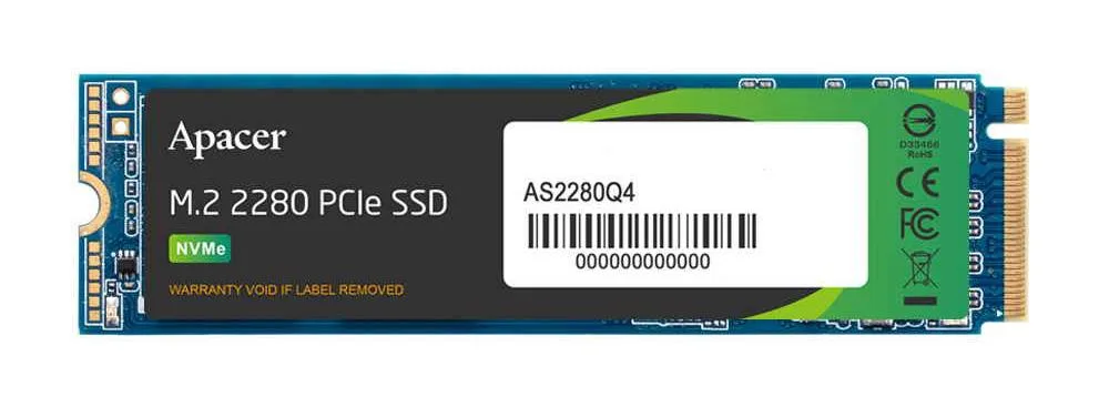 AP1TBAS2280Q4-1 - Apacer 1TB Triple-Level Cell PCI Express 4.0 x4 M.2 2280 Solid State Drive