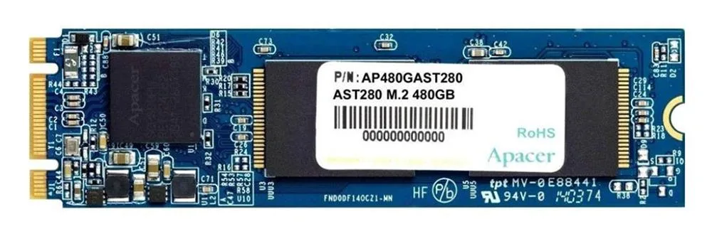 AP480GAST280-1 - Apacer AST280 480GB Triple-Level Cell SATA 6Gb/s M.2 2280 Solid State Drive