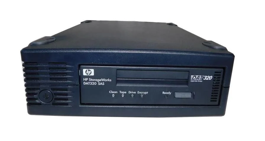AP835A - HP StorageWorks AP835A DAT 320 DAT 320 160 GB (Native)/320 GB (Compressed) 5.25-inch Width 1/2H Height 12 MBps Native 24 MBps Compressed