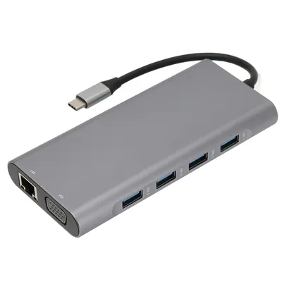 HP AQ731AA#ABA Essential USB 2.0-ports Replicator with RJ45 Audio In / Out Ports for Envy / Pavilion / EliteBook Laptop Series