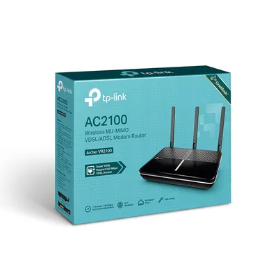 ARCHER VR2100 - TP-Link AC2100 Wireless MU-MIMO VDSL/ADSL Modem Router