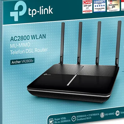 ARCHER VR2800V - TP-Link AC2800 WLAN MU-MIMO Telephony DSL Router