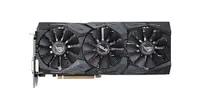 AREZ-STRIX-RX580-O8G-GAMING - ASUS AREZ Strix Radeon RX 580 Graphic Card 1360MHz Core 1380MHz Boost Clock 8GB GDDR5 PCI Express 3.0 x16 Triple Slot Space Required