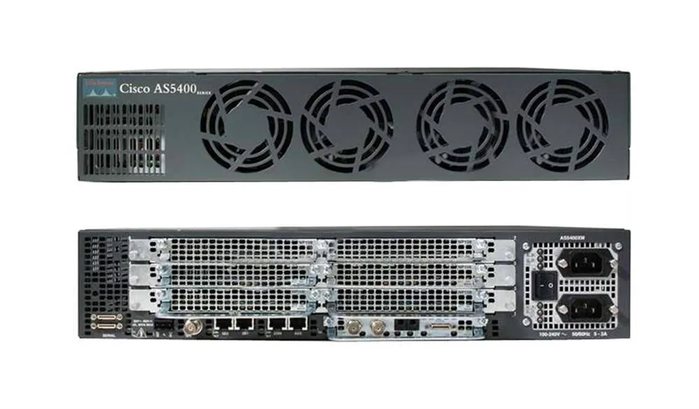 AS54-CT3-648-AC - Cisco AS5400 Gateway 2 x 10/100Base-TX LAN, 1 x CT3 WAN 7 x Expansion Slot(s) Gateway