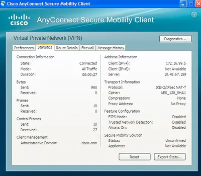 ASA-VPNS-500 - Cisco AnyConnect Premium Shared VPN Server License License Standard 500 User PC