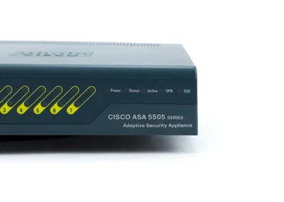 ASA5505SECBUNK9-RF - Cisco ASA 5505 Unlimited-User Security Plus Bundle 6 x 10/100Base-TX LAN, 2 x 10/100Base-TX PoE LAN 1 x SSC
