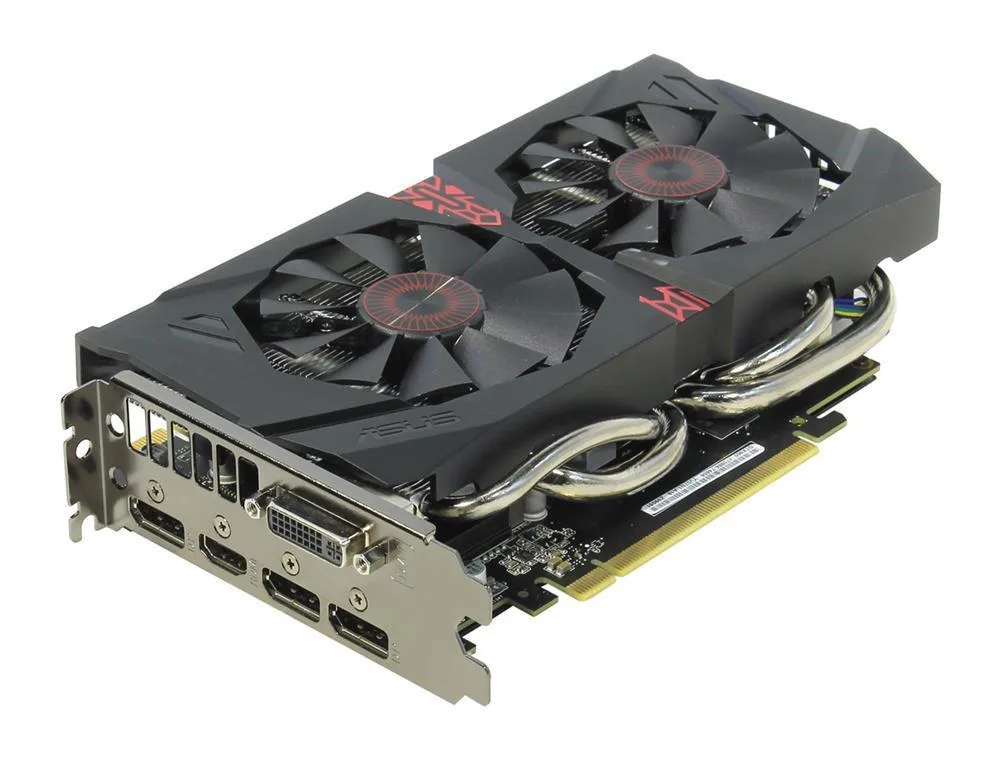ASS960DO4 - ASUS Nvidia GeForce GTX 960 4GB GDDR5 128-Bit DVI-I/ HDMI/ 3x DisplayPort PCI Express 3.0 Video Graphics Card