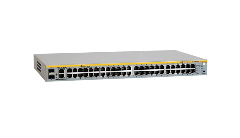 Allied AT-8000S/48-30 Telesis Layer 2 Stackable Fast Ethernet Switch 48 x 10/100Base-TX LAN 2 x SFP (mini-GBIC) Stackable Ethernet Switch