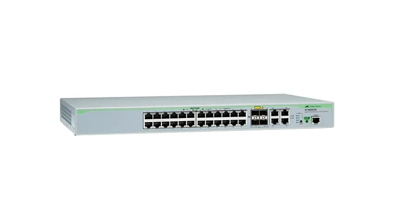 Allied AT-9000/28SP-10 Telesis 24-Port Gigabit Eco Ethernet 1U Switch 4x SFP (mini-GBIC)