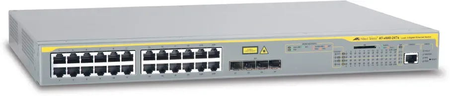 AT-X600-24TS - Allied Telesis 24-Port Layer 3 Switch