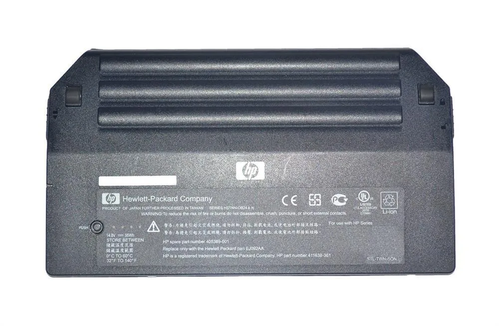 HP AT486AA#ABA Ultra Capacity 12-Cell Li-ion Battery 14.8V DC 6.45Ah 95Wh for HP Business NC4200/NC4400/NC6X00/NC8400 Series Notebook AT