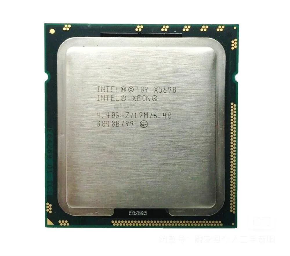 AT80614007314AA - Intel Xeon X5698 Dual Core 4400 MHz 12 MB Cache Socket LGA1366 Server Processor