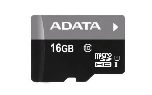 AUSDH16GUICL10-RA1 - ADATA Premier 16GB Class 10 microSDHC UHS-I Flash Memory Card