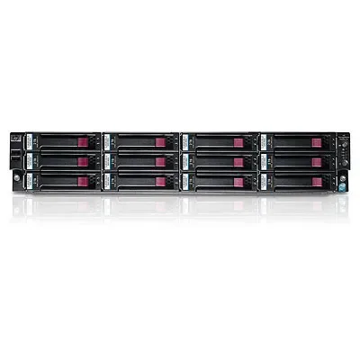 AX701A - HP StorageWorks P4500 G2 SAN Server 2 x Intel Xeon 5520 7.20 TB (12 x 600 GB) TypeUSB Serial HD-15 VGA iSCSI RJ-45 RJ-45 Network