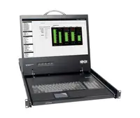 B021-000-19 - Tripp Lite KVM Rack Console 1U Rackmount with 19-inch LCD Display