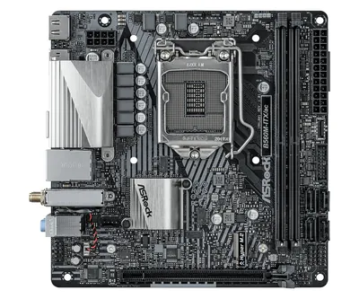 ASROCK B560M-ITX/AC LGA1200/ Intel B560/ DDR4/ SATA3&USB3.2/ M.2/ WiFi&Bluetooth/ Mini-ITX Motherboard