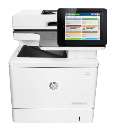 HP B5L46A#BGJ LaserJet M577dn Laser Multifunction Printer Print