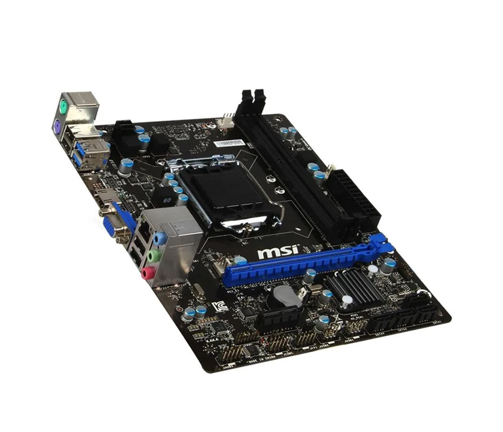 B85M-E33 - MSI Desktop Motherboard Intel B85 Express Chipset Socket H3 LGA-1150
