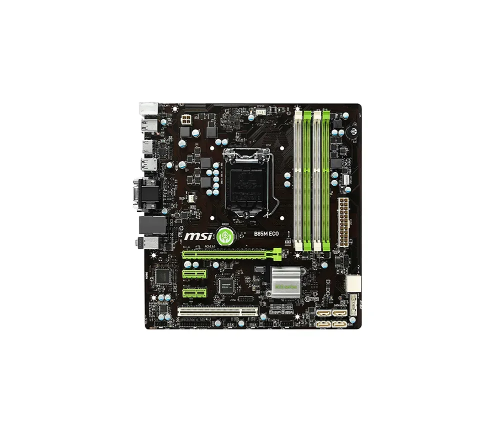 B85M ECO - MSI Desktop Motherboard Intel B85 Express Chipset Socket H3 LGA-1150