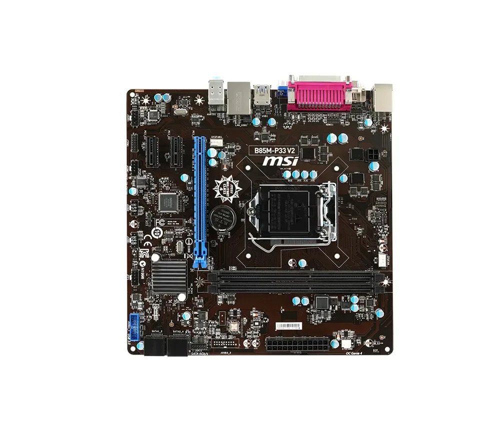 B85M-P33 V2 - MSI Desktop Motherboard Intel B85 Express Chipset Socket H3 LGA-1150