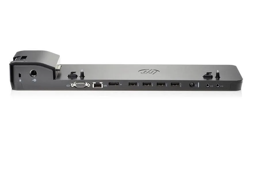 HP B9C87AA#ABA Ultra Slim Docking Station with 4x USB 3.0 and VGA Port for EliteBook 820 G1 / G2 / G3 Notebook