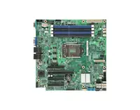 BBS1200V3RPS - Intel UATX System Board, C222 Chipset, LGA1150 Socket,Sup-Port for Upto 32 GB DDR3