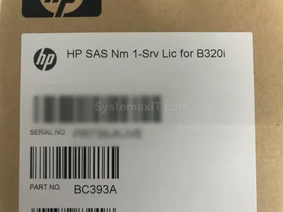 BC393A - HP SAS License Key With 1 Year 24x7 Support License 1 Server