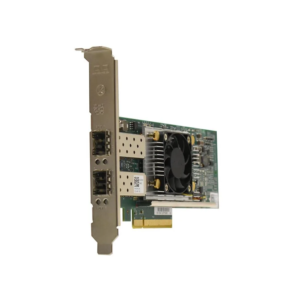 HP BCM957810A1006G-LP 57810S 2-Port 10GbE SFP+ PCI-Express x8 Converged Network Adapter