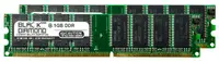 BD1GX2400M10 - Black Diamond 2GB Kit (2 x 1GB) DDR-400MHz PC3200 non-ECC CL3 184-pin UDIMM Memory Module