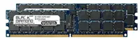 BD1GX2667MDR14 - Black Diamond 2GB Kit (2 x 1GB) DDR2-667 MHz PC2-5300 ECC CL5 240-pin RDIMM 1.8V 2Rx4 Memory Module