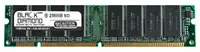 BD256M133M04 - Black Diamond 256MB PC-133 ECC CL3 168-pin DIMM 3.3V 2Rx8 Memory Module
