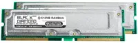 BD512MX2800M19 - Black Diamond 1GB Kit (2 x 512MB) PC-800 non-ECC 184-pin RDIMM Memory Module