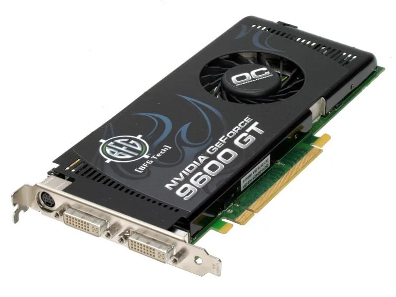 BFGE96512GTE - BFG GeForce 9600 GT 512MB 256-Bit GDDR3 PCI Express 2 x16 HDCP Ready SLI Support Video Graphics Card