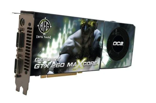 BFGEGTX260MC896OC2E - BFG GeForce GTX 260 896MB 448-Bit GDDR3 PCI Express 2 x16 HDCP Ready SLI Support Video Graphics Card