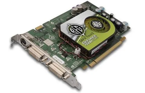 BFGR76256GTOCSINE - EVGA GeForce 7600 GTS 256MB GDDR3 128-Bit SLI Support PCI Express x16 Video Graphics Card