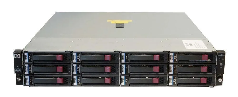 BK872A - HP StorageWorks Disk Enclosure D2600 2U Storage Enclosure 12-Bays with 6 x 2TB SAS-2 Hot-Pluggable Hard Drives