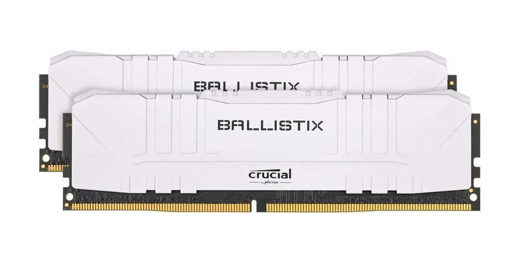 BL2K16G32C16U4W - Crucial Technology 32GB KIT (2 x 16GB) DDR4-3200 MHz PC4-25600 non-ECC Unbuffered CL16 288-Pin DIMM 1.2V Memory Module