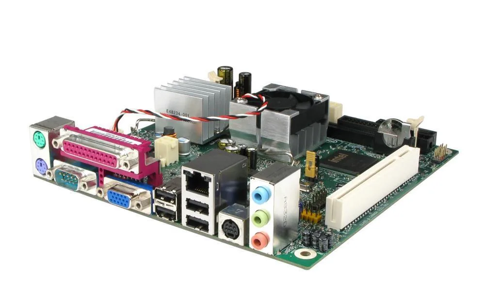 BLKD945GCLF2 - Intel ATOM Processor CPNT 330 DDR2 667MHz SDRAM Memory Mini-ITX Desktop Motherboard