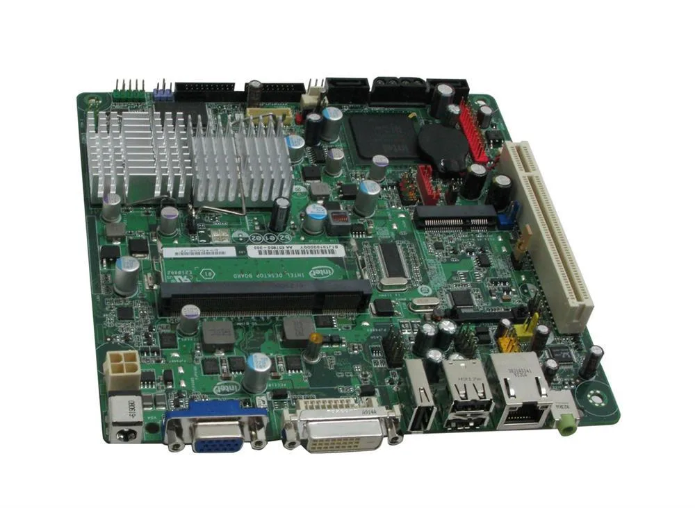 BLKD945GSEJT - Intel Chipset-945GSE Express Atom N270 2GB DDR2-533MHz Mini -ITX Motheboard Bare Board