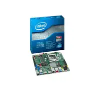 BLKDQ77KB - Intel THIN Mini ITX Motherboard LGA1155 TWO 204-Pin DDR3 SDRAM Intel Q77 Express CHIPSET 16 GB Memory and SUP-Port UP TO DDR3