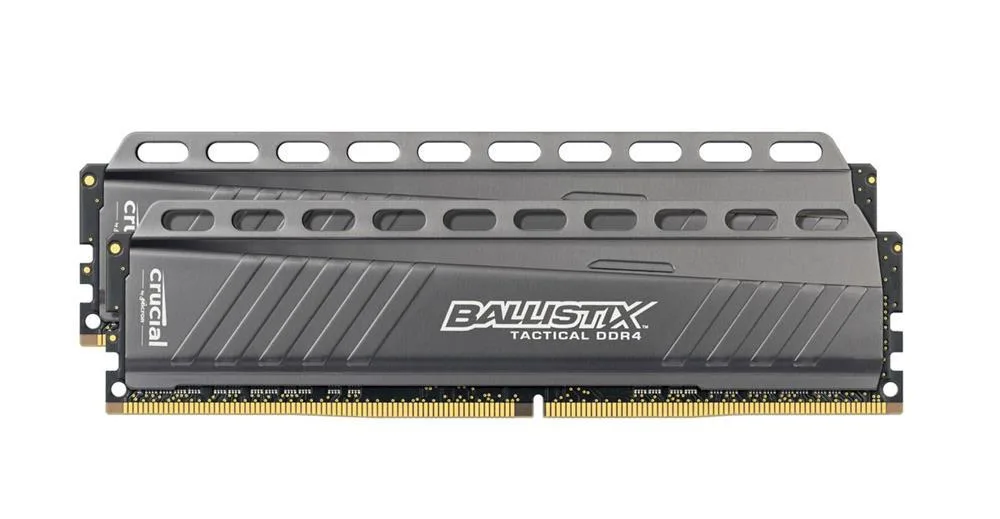 BLT2K4G4D26AFTA - Crucial Technology 8GB Kit (2 X 4GB) DDR4-2666MHz PC4-21300 non-ECC Unbuffered CL16 288-Pin DIMM 1.2V 