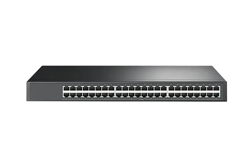 HP BM136A G8000R RackSwitch 44 x Ports Gigabit Ethernet 4 x SFP+ Ports Back-to-Front Airflow Gigabit Ethernet Network Switch